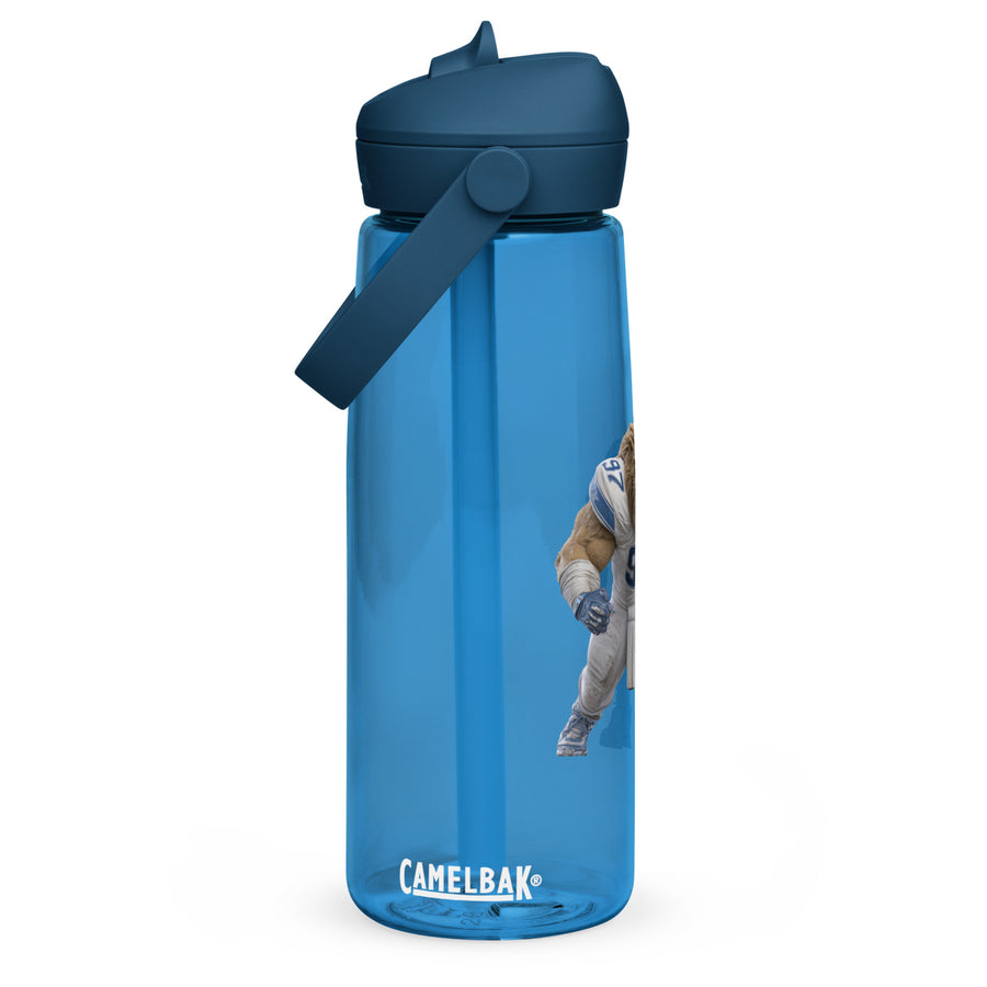 Lions 1 Flip straw water bottle
