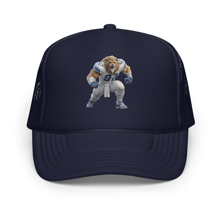 Lions 1 Foam trucker hat