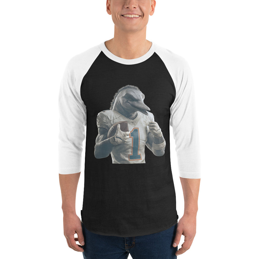 Dolphin 8 M 3/4 sleeve raglan shirt