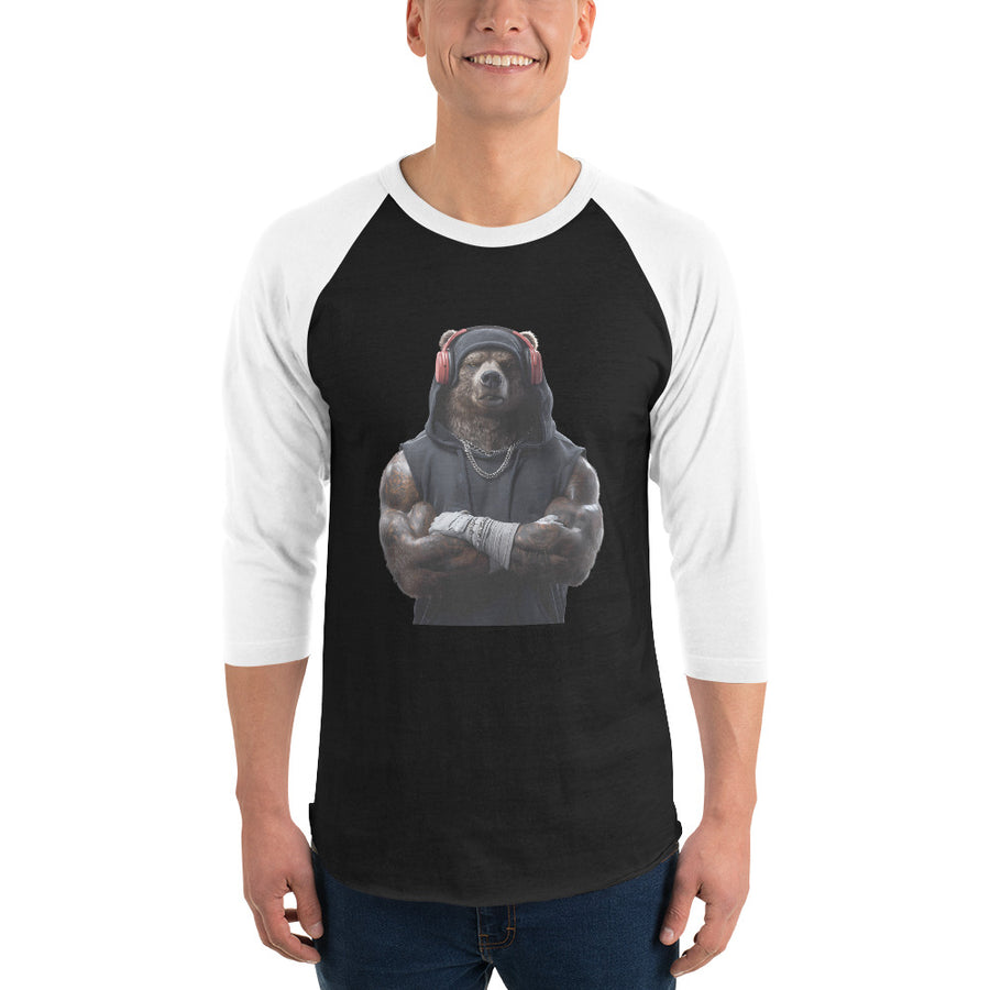Bears M 12 3/4 sleeve raglan shirt