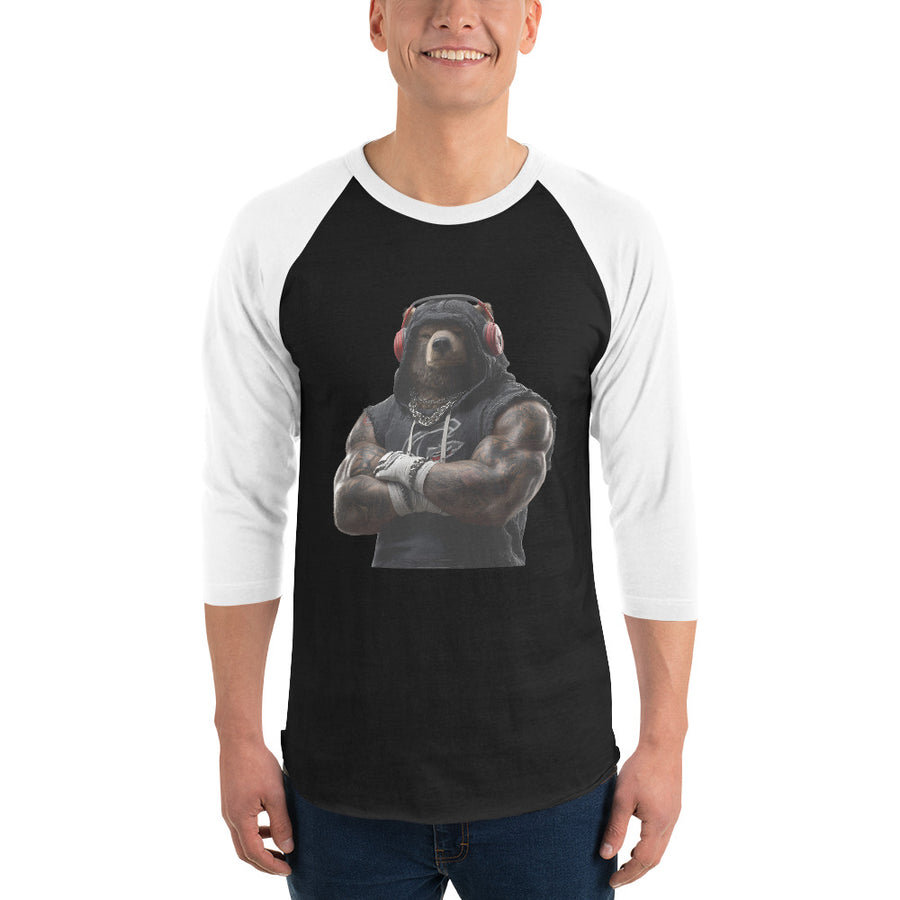Bears M 15 3/4 sleeve raglan shirt
