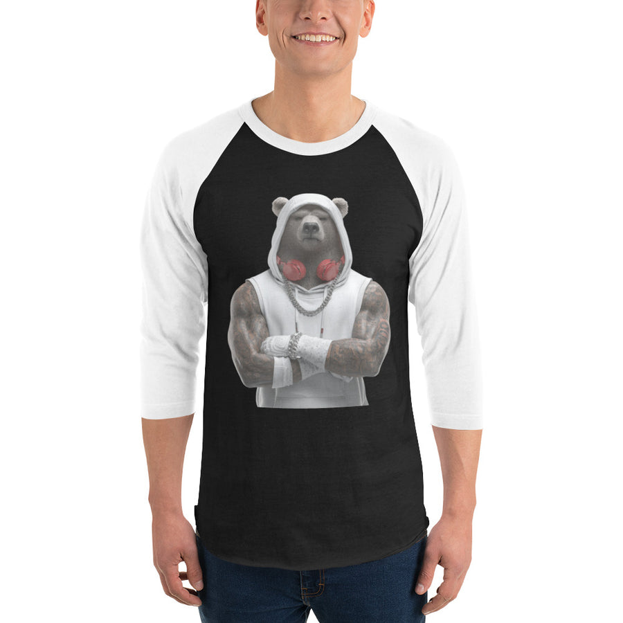 Bears M 16 3/4 sleeve raglan shirt