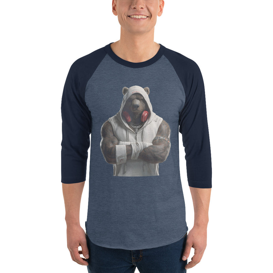 Bears M 14 3/4 sleeve raglan shirt