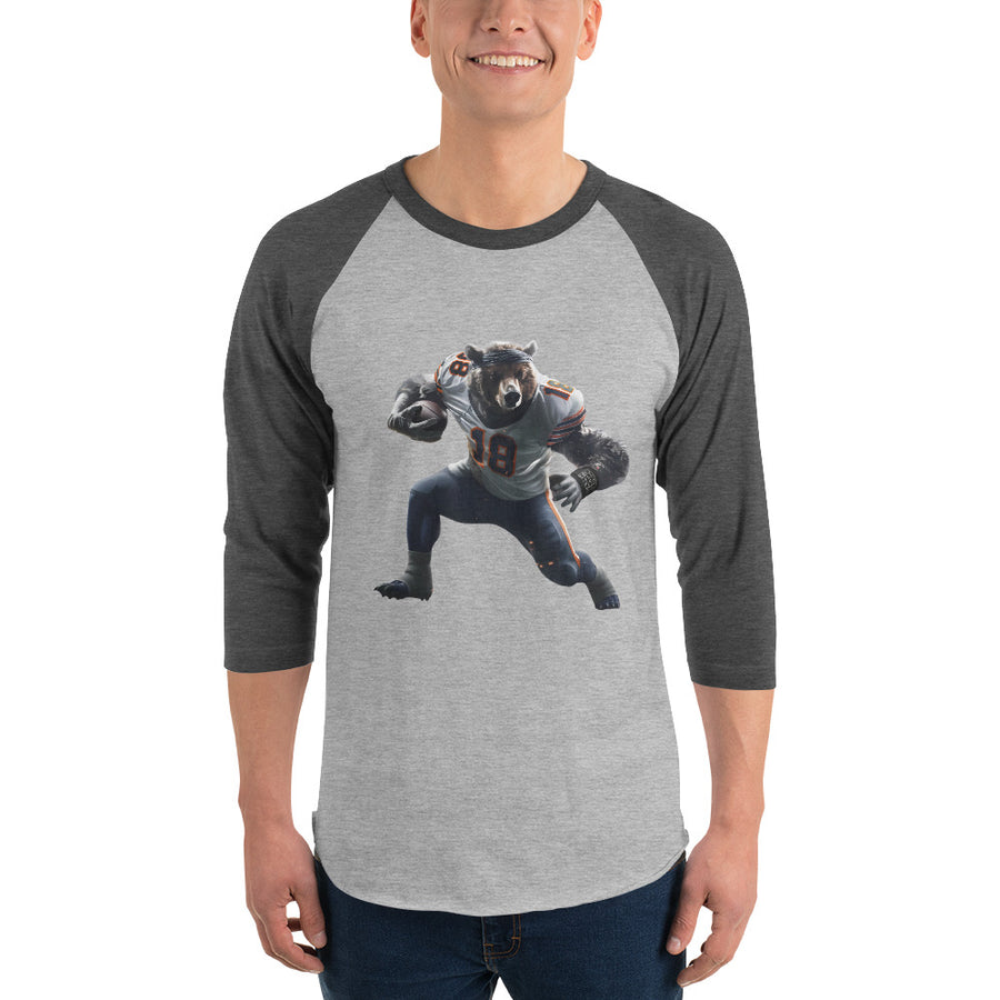 Bears M 9 3/4 sleeve raglan shirt