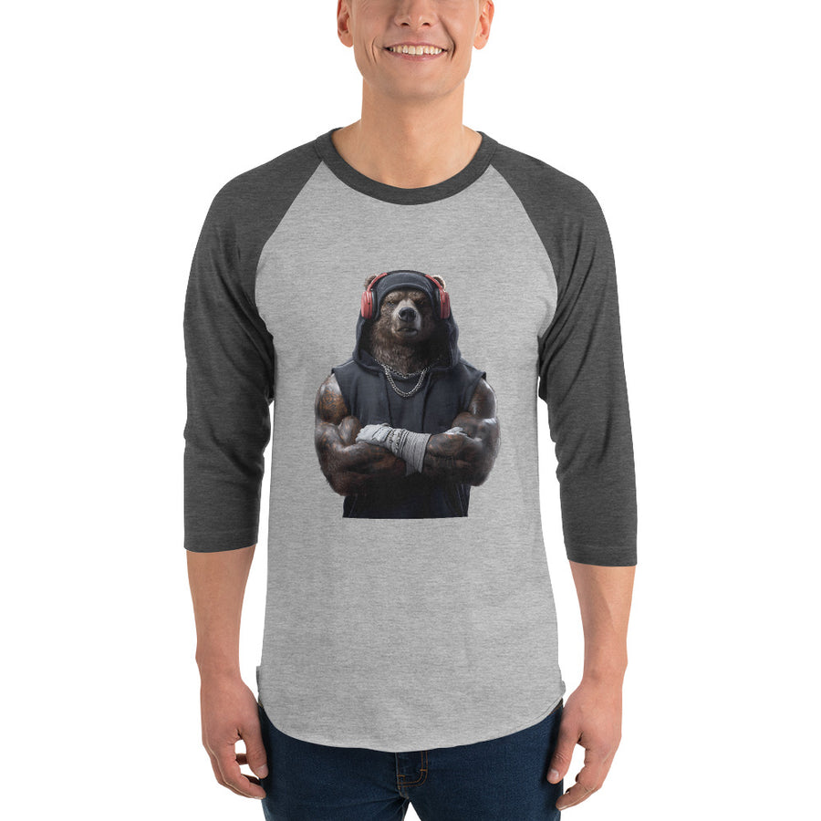 Bears M 12 3/4 sleeve raglan shirt