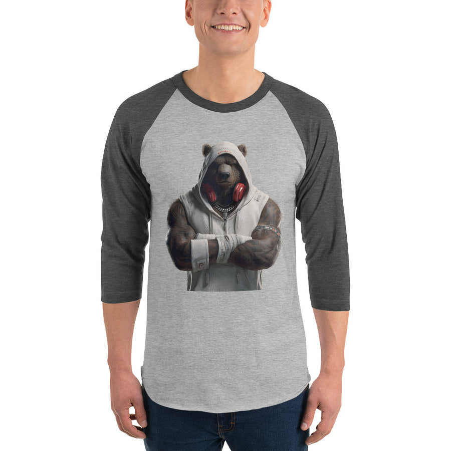 Bears M 14 3/4 sleeve raglan shirt