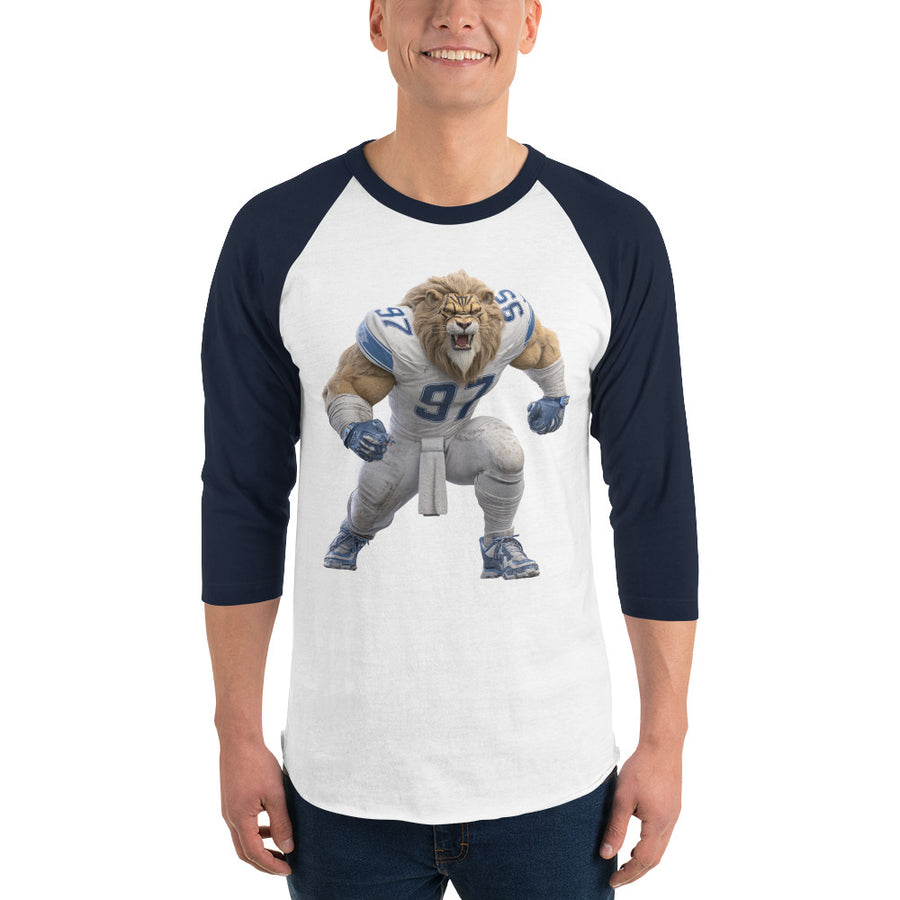 Lions M 1 3/4 sleeve raglan shirt