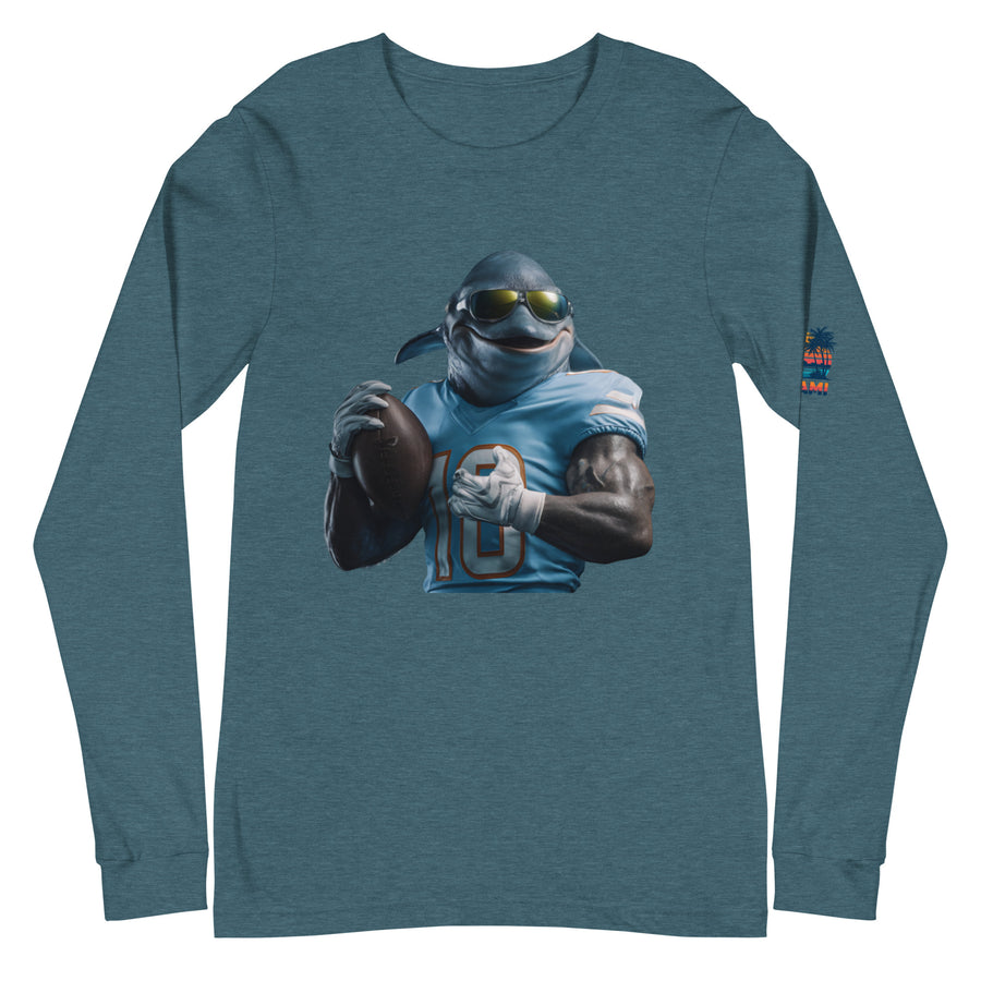 Dolphin 10 M Unisex Long Sleeve Tee