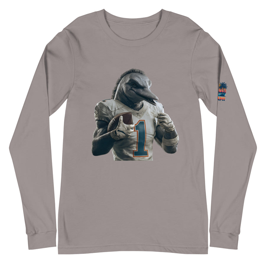 Dolphin 8 m Unisex Long Sleeve Tee