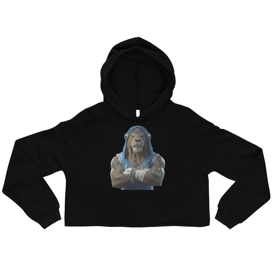 Lions W 3 Crop Hoodie