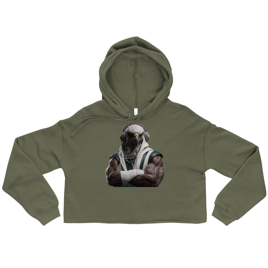 Eagles W 14 Crop Hoodie