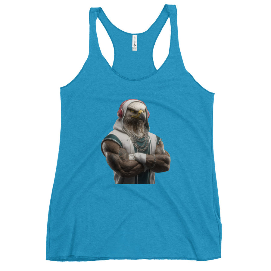Eagles W 15 Women's Racerback Tank