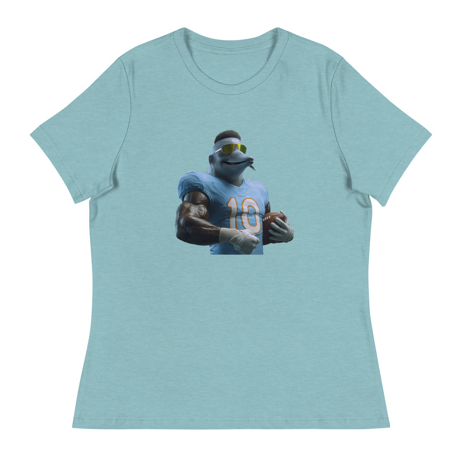 Dolphin 9 W Women's Relaxed T-Shirt