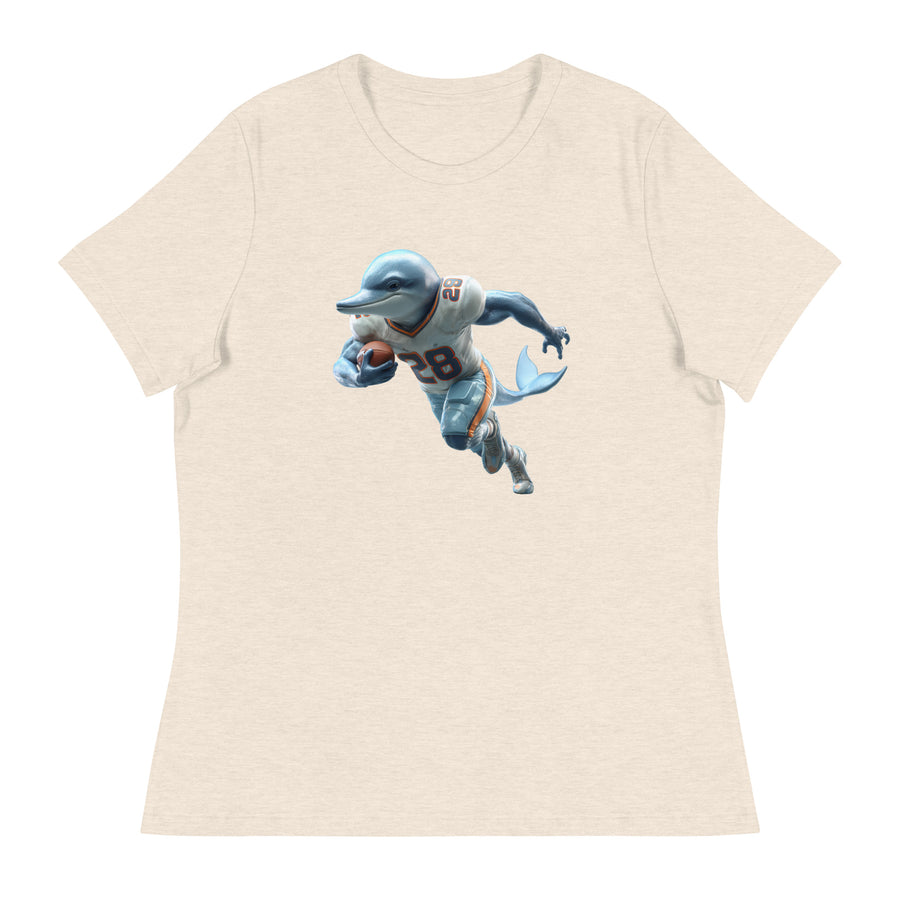 Dolphin 2 W Women's Relaxed T-Shirt
