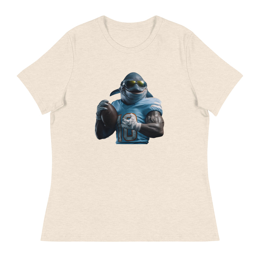 Dolphin 10 W Women's Relaxed T-Shirt