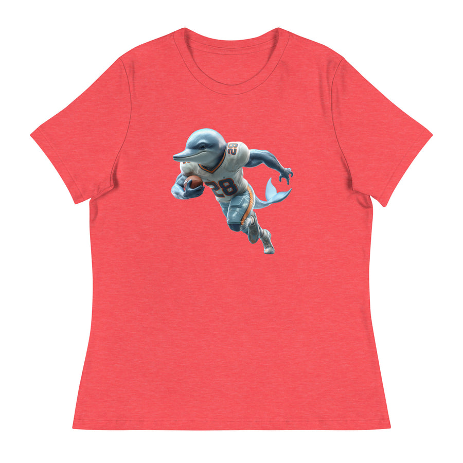 Dolphin 2 W Women's Relaxed T-Shirt
