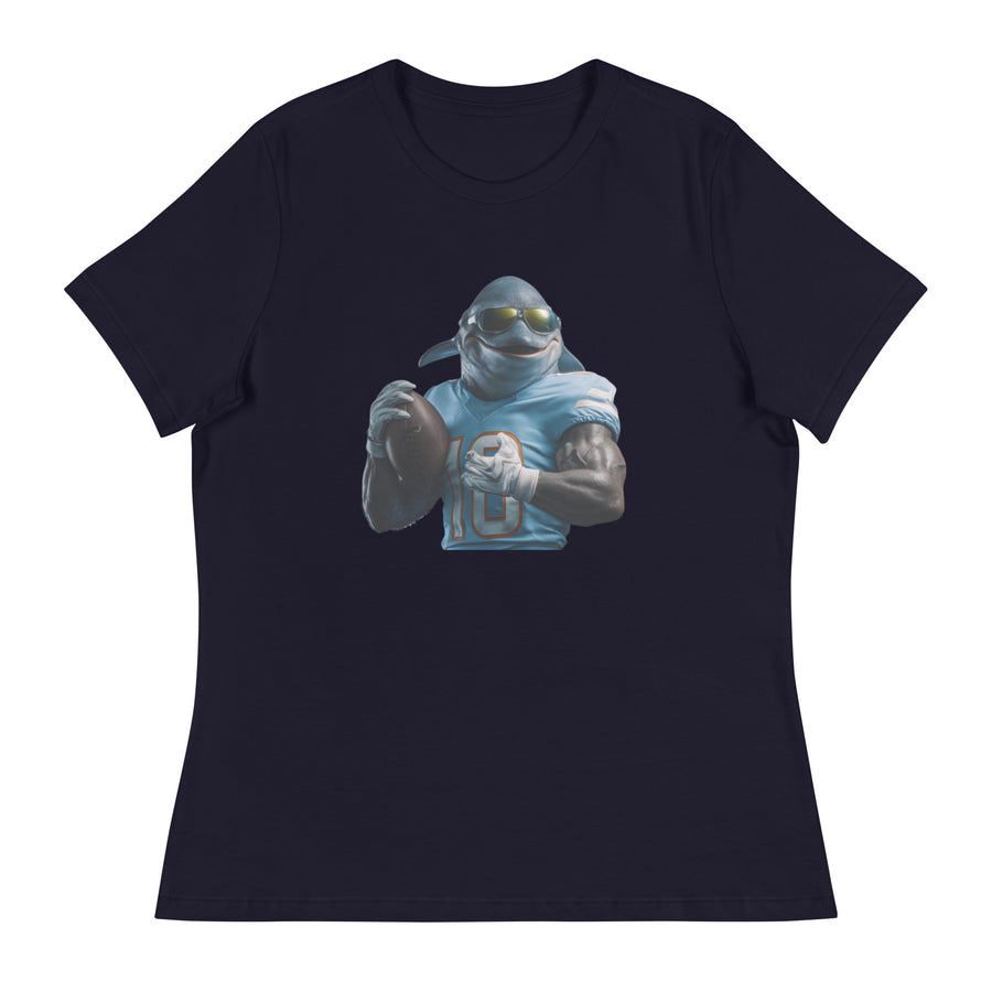 Dolphin 10 W Women's Relaxed T-Shirt