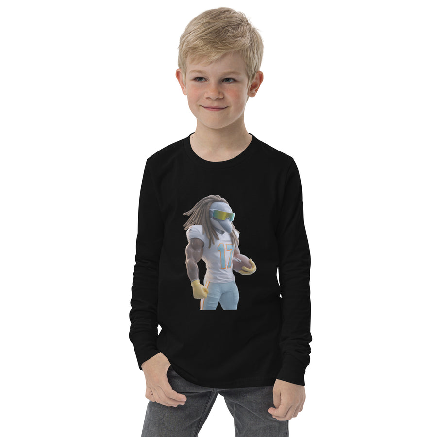 Dolphin 11 K Youth long sleeve tee