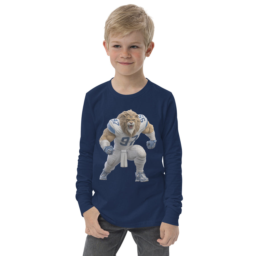 Lions K 1 Youth long sleeve tee