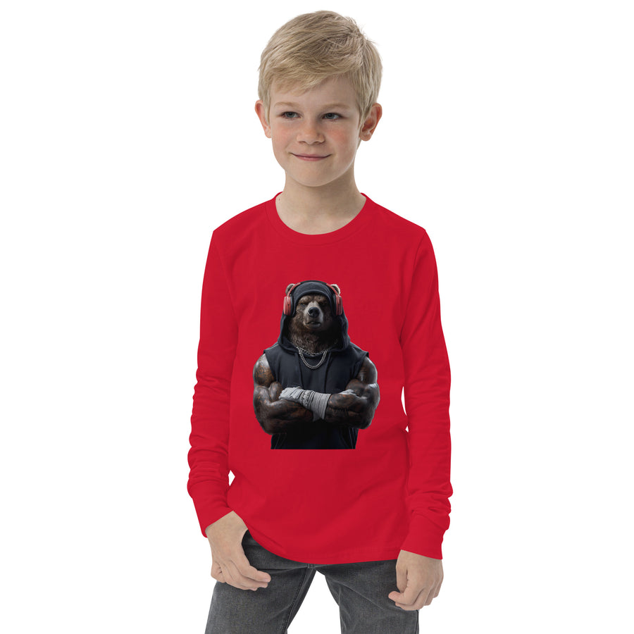 Bears K 12 Youth long sleeve tee