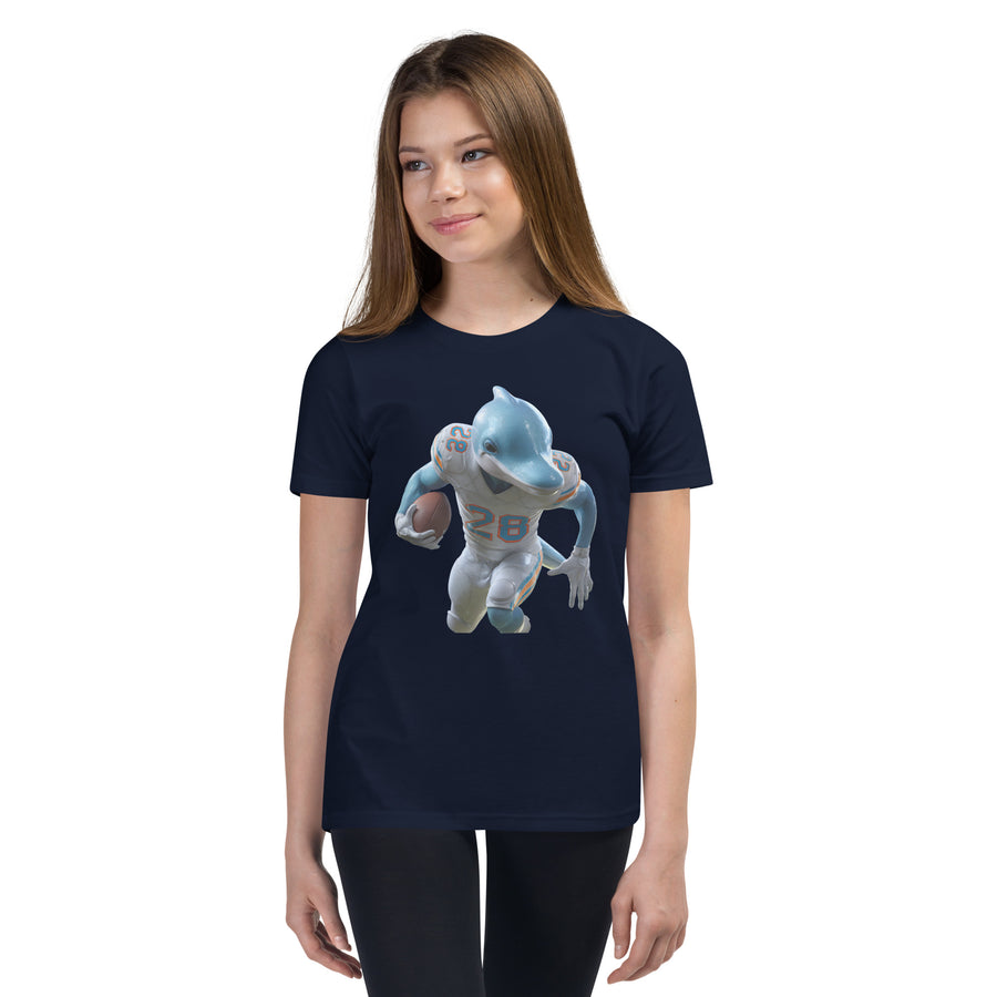 Dolphin 3 K Youth Short Sleeve T-Shirt