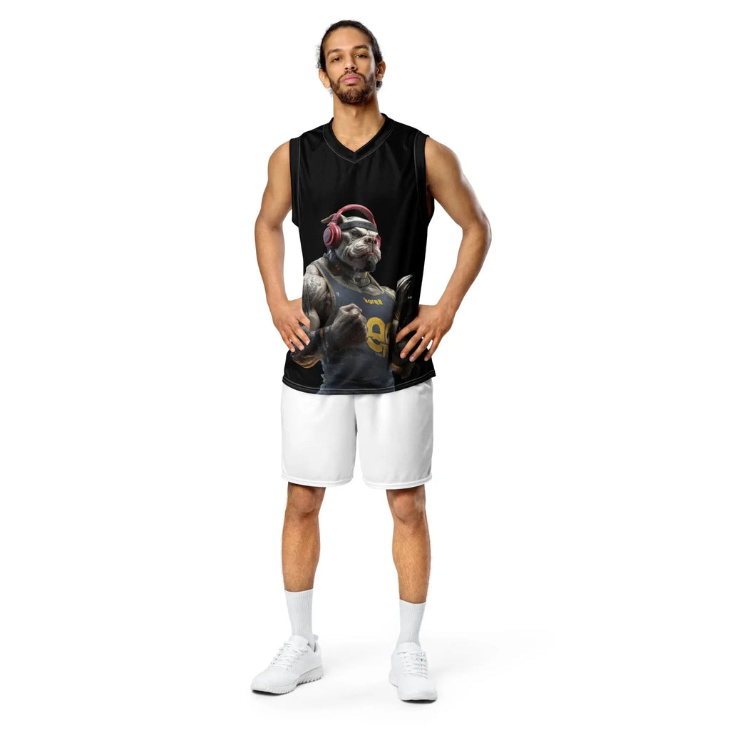 Pitbull Recycled unisex basketball jersey 6XL