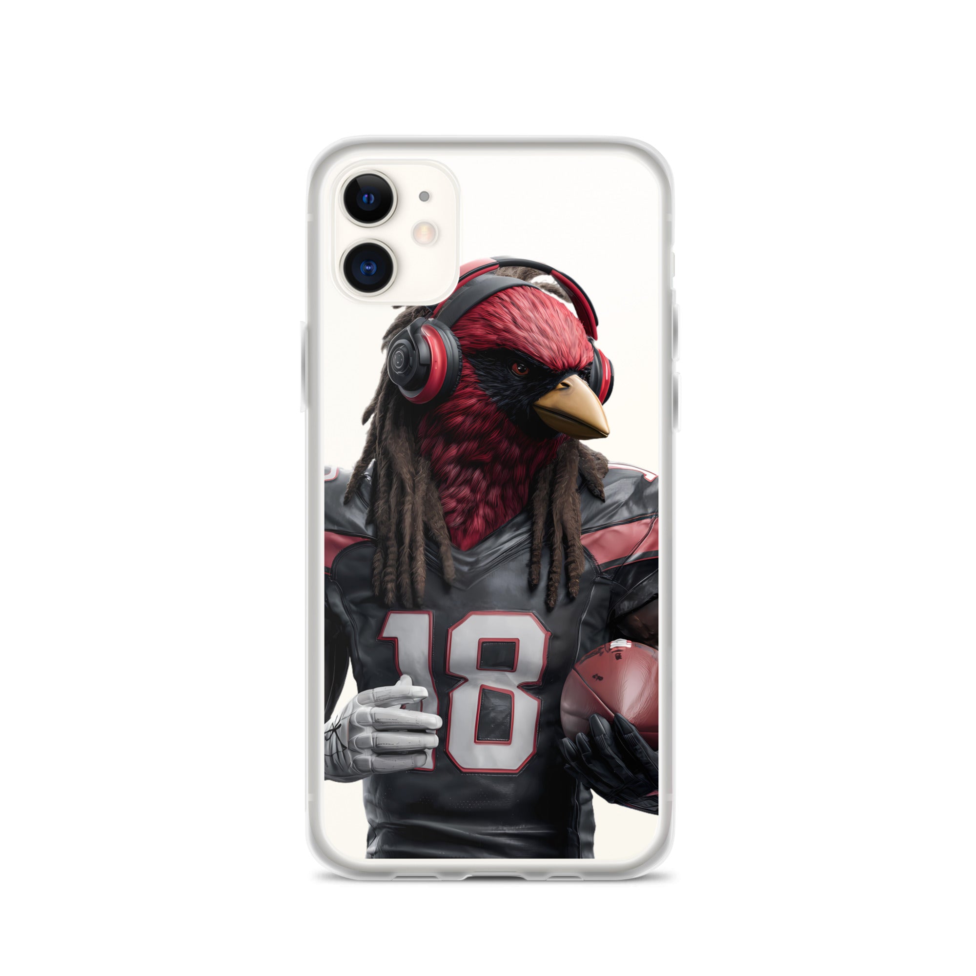 Cardinal 8 Clear Case for iPhone® iPhone 11