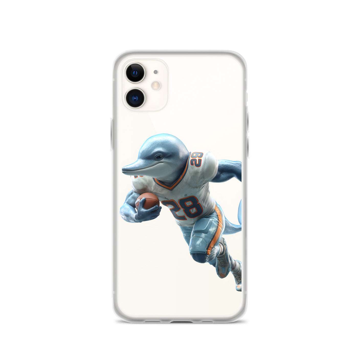 Dolphin 2 Clear Case for iPhone® iPhone 11