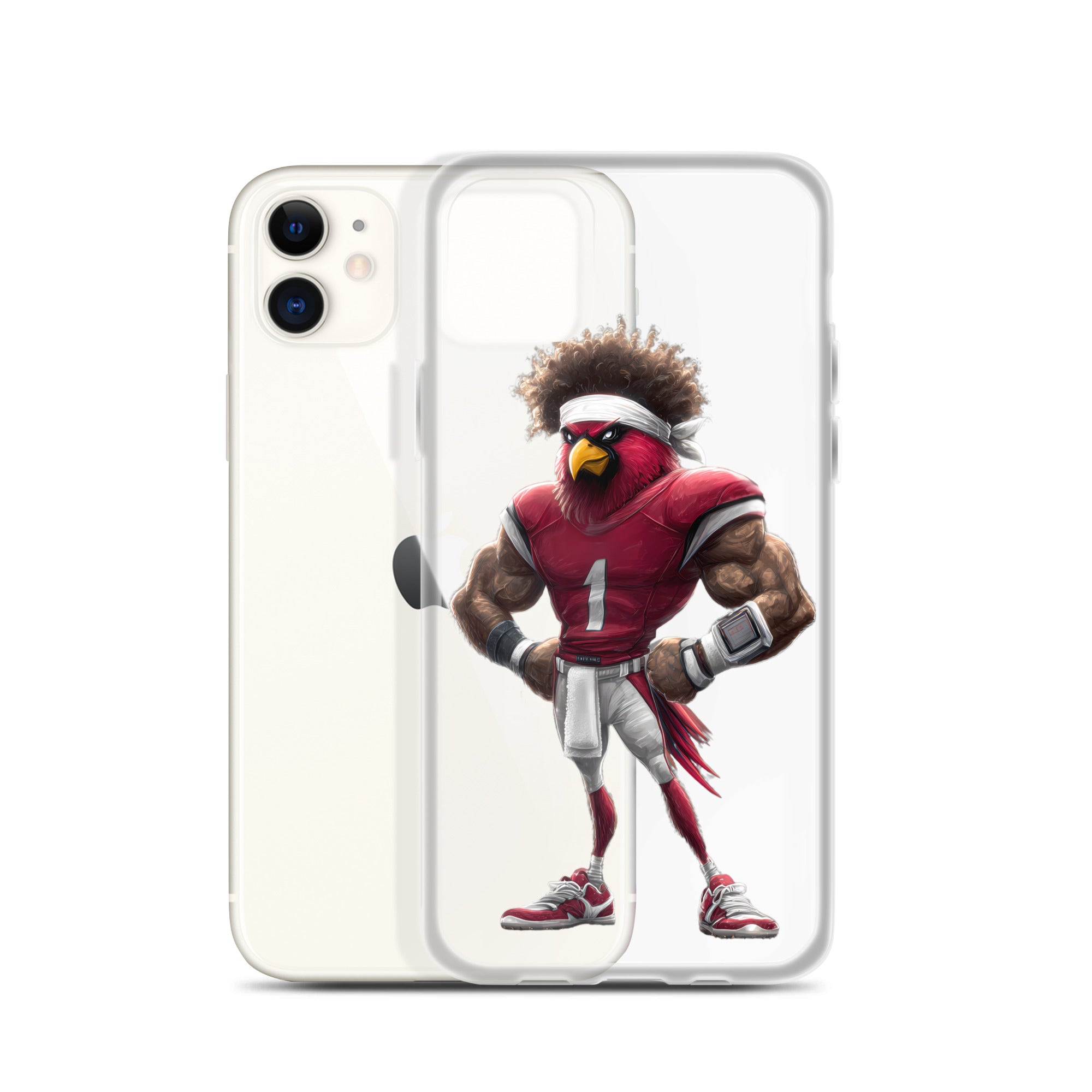 Cardinal 5 Clear Case for iPhone®