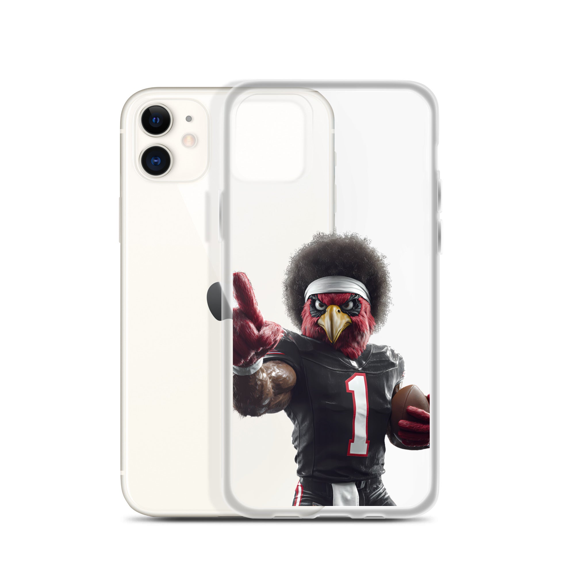 Cardinal 4 Clear Case for iPhone®