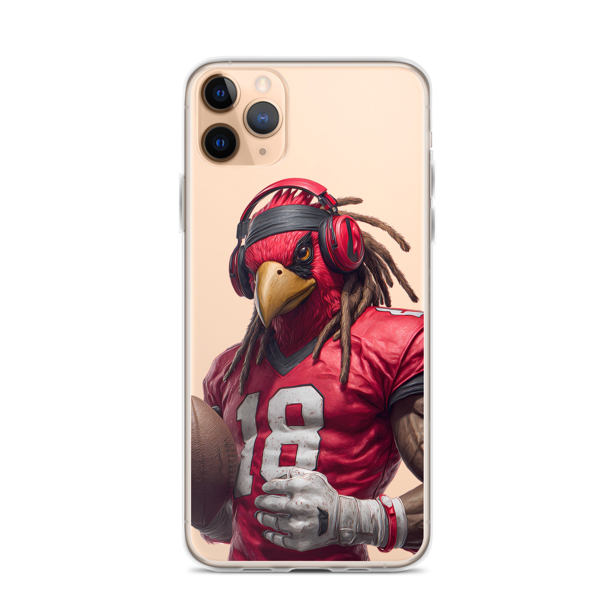 Cardinal 4 Clear Case for iPhone® iPhone 11 Pro Max
