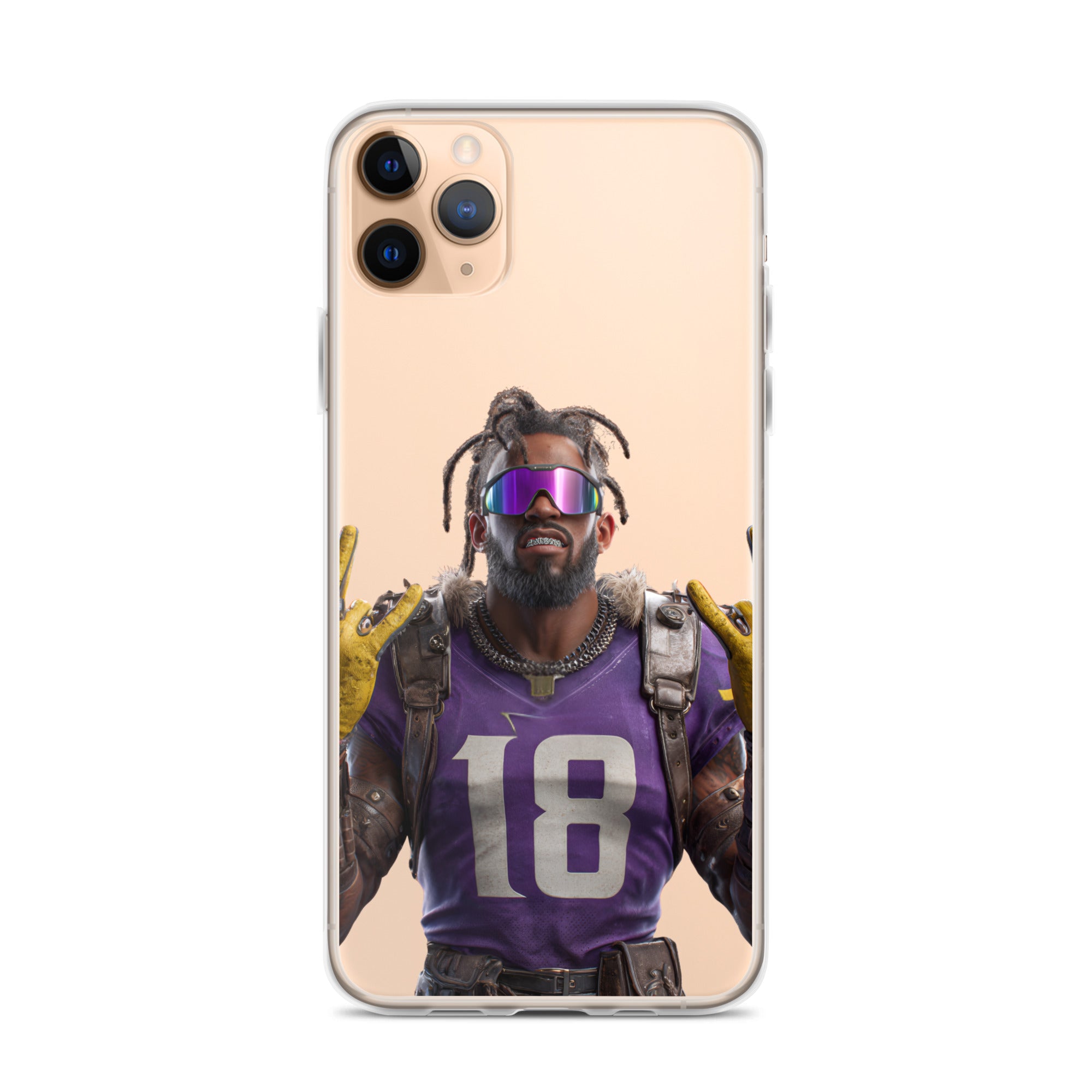 Viking 4 Clear Case for iPhone® iPhone 11 Pro Max