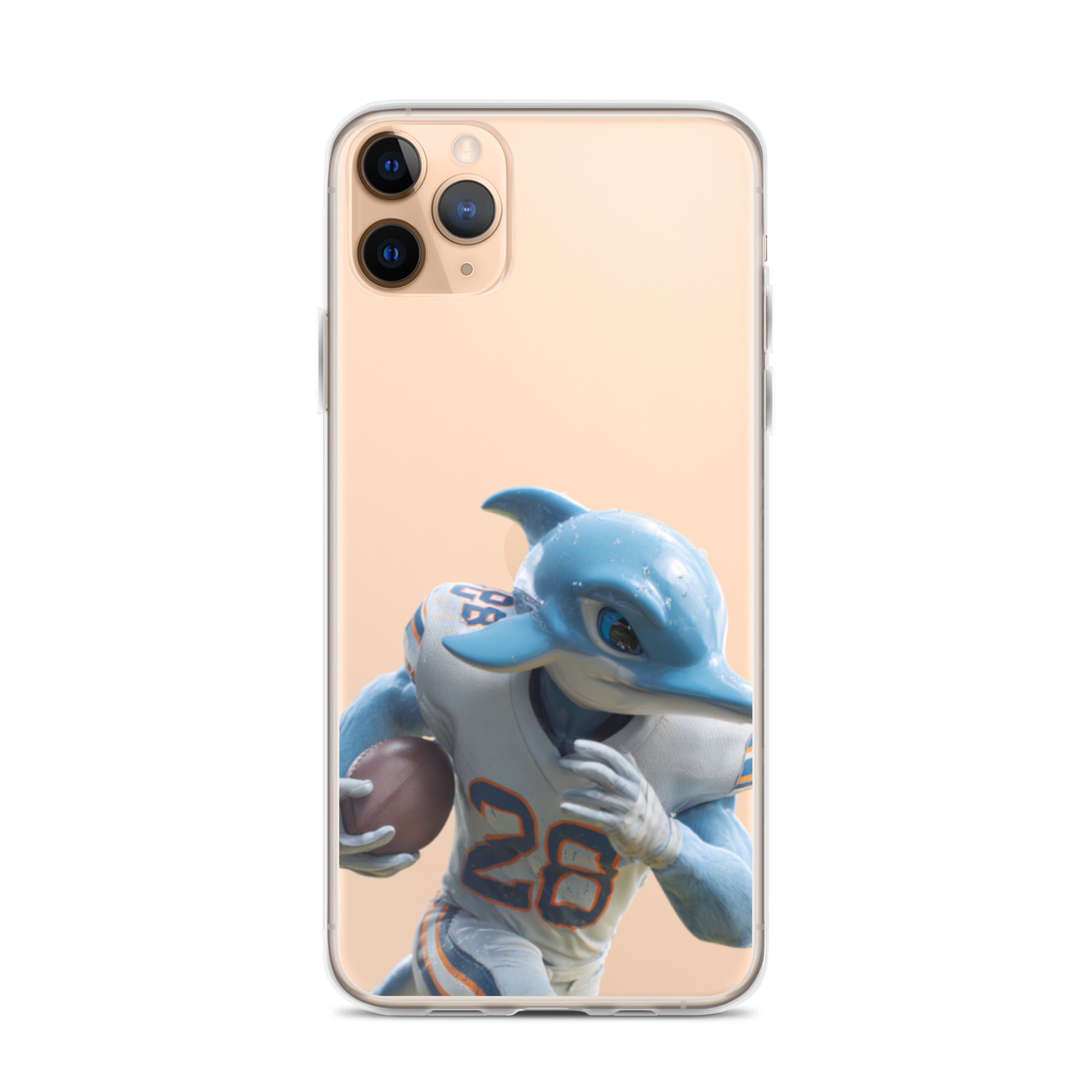 Dolphin 1 Clear Case for iPhone® iPhone 11 Pro Max