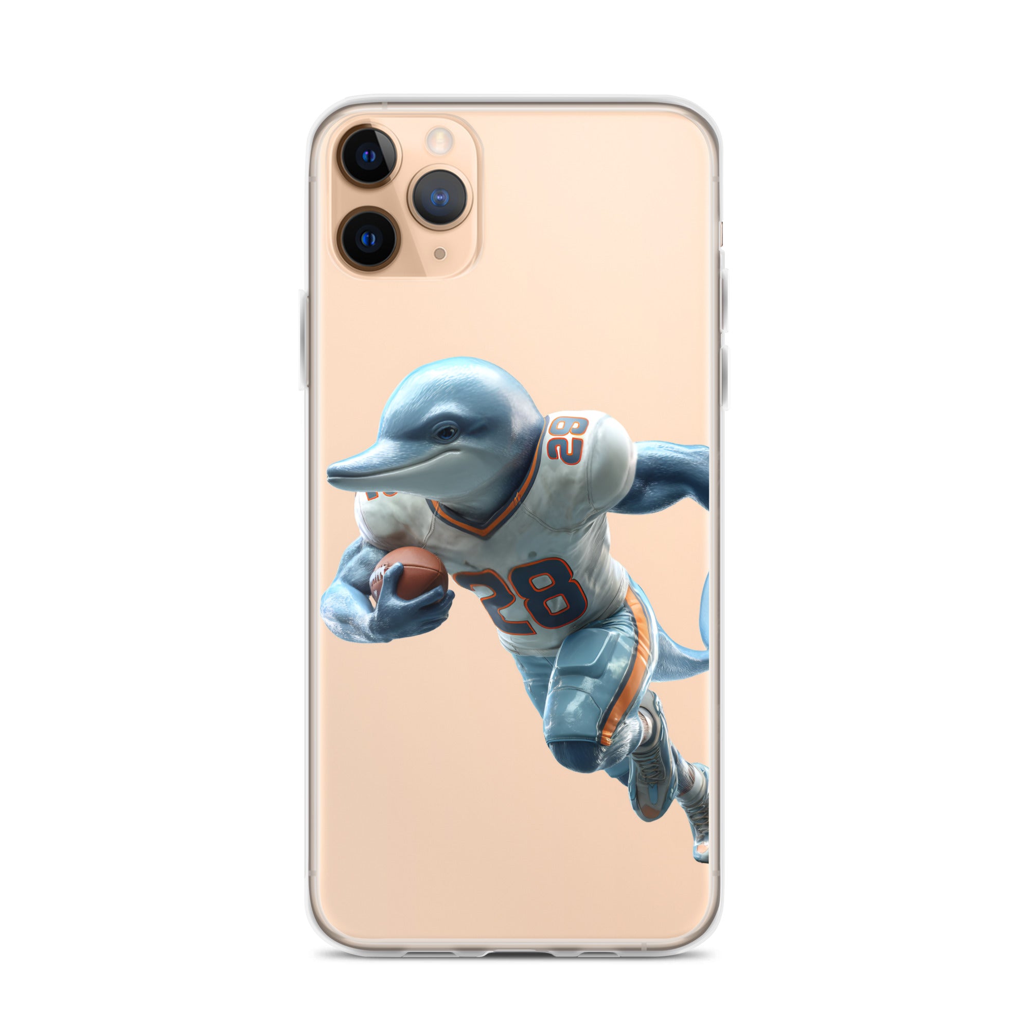 Dolphin 2 Clear Case for iPhone® iPhone 11 Pro Max