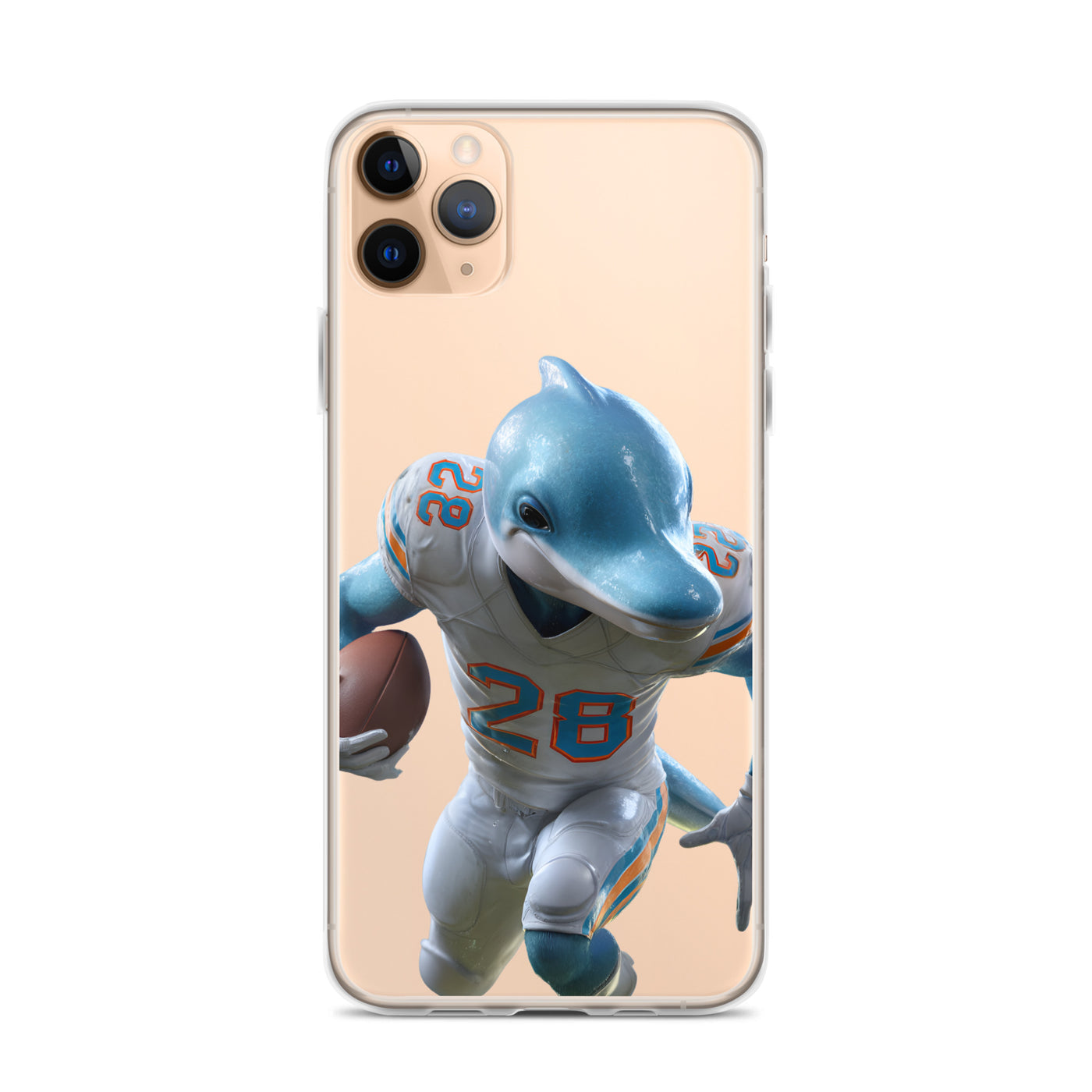 Dolphin 3 Clear Case for iPhone® iPhone 11 Pro Max