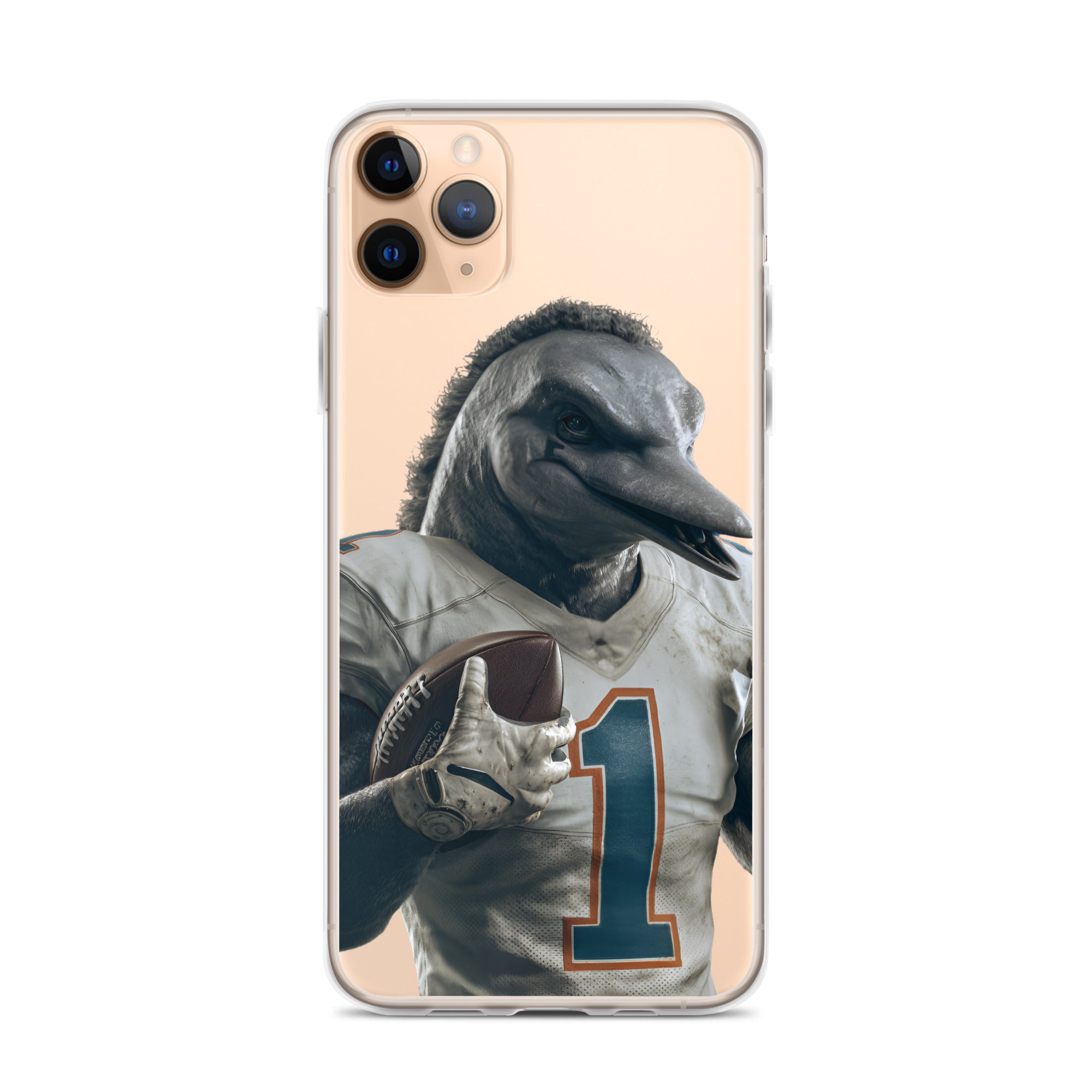 Dolphin 8 Clear Case for iPhone® iPhone 11 Pro Max