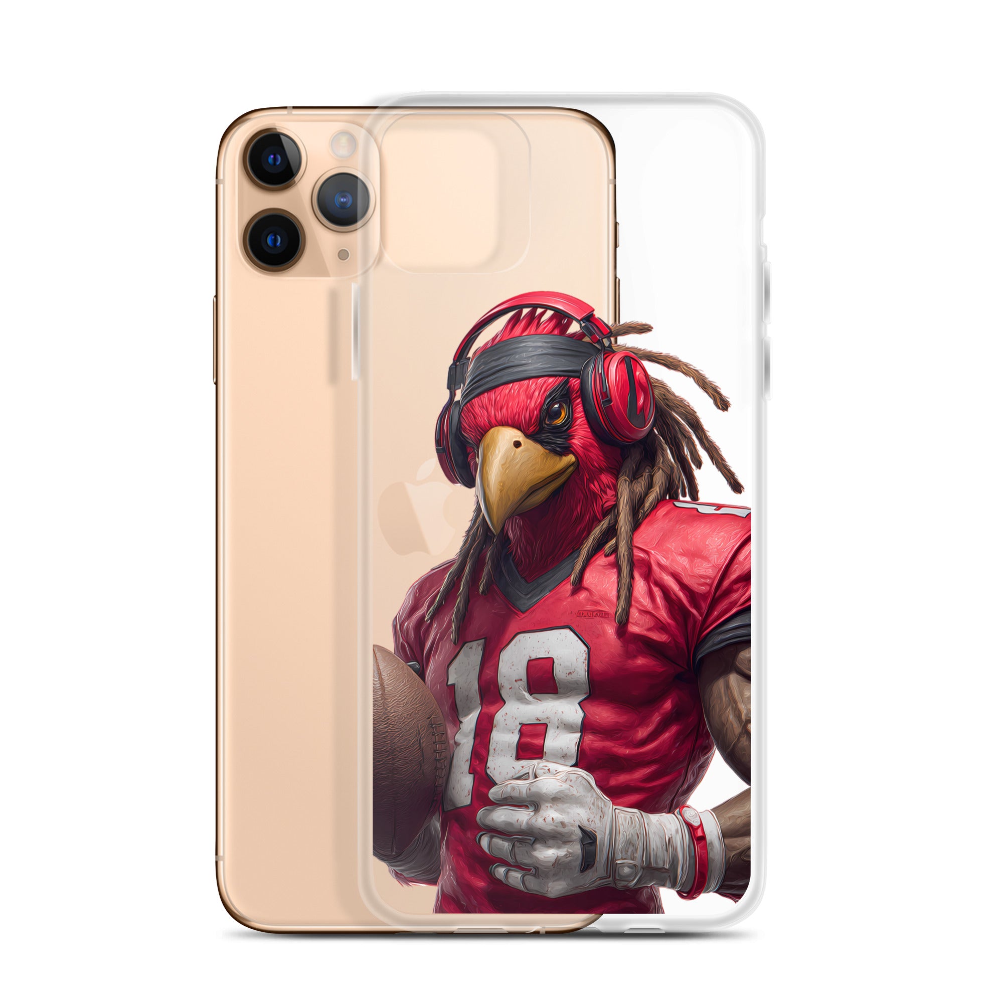 Cardinal 4 Clear Case for iPhone®