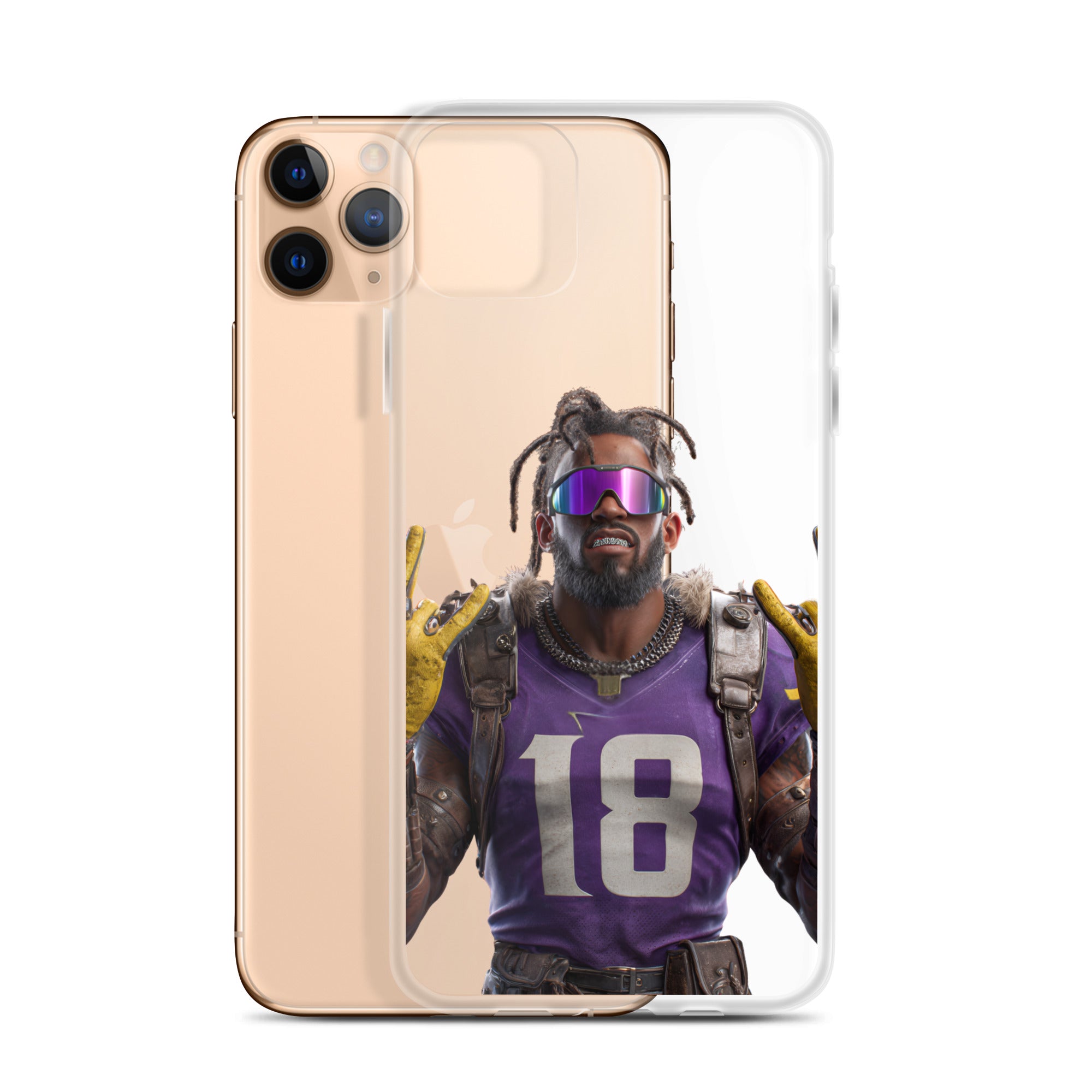 Viking 4 Clear Case for iPhone®