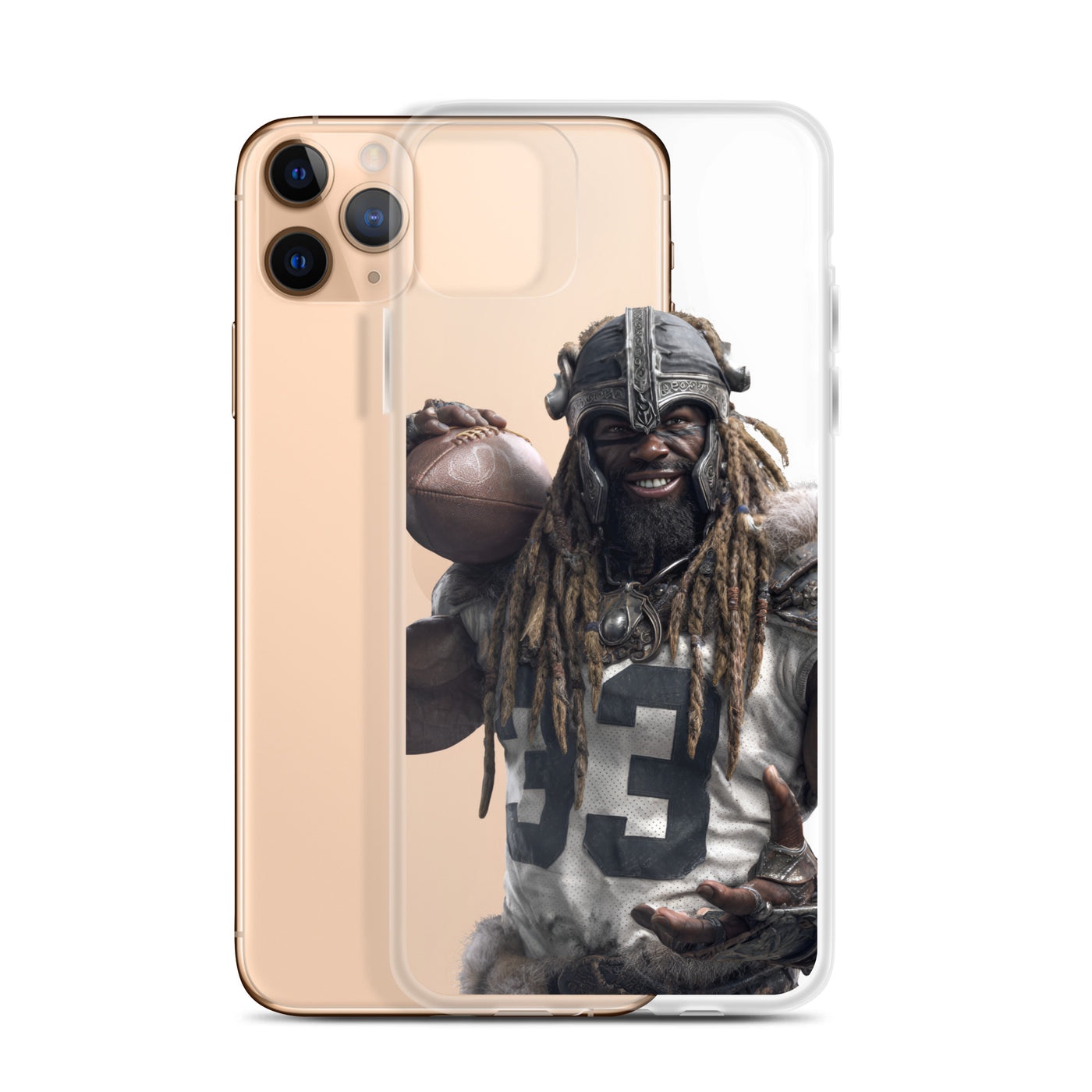 Viking 9 Clear Case for iPhone®