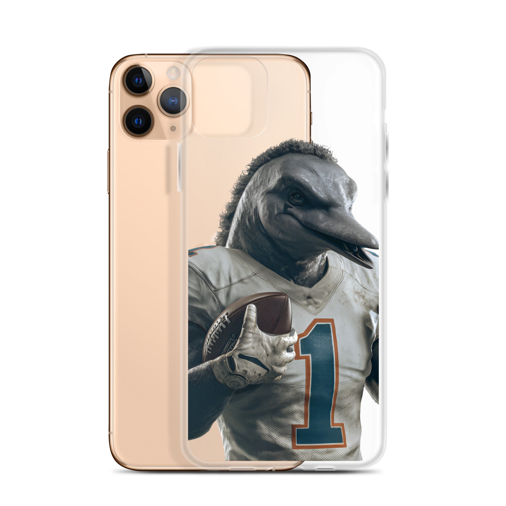 Dolphin 8 Clear Case for iPhone®