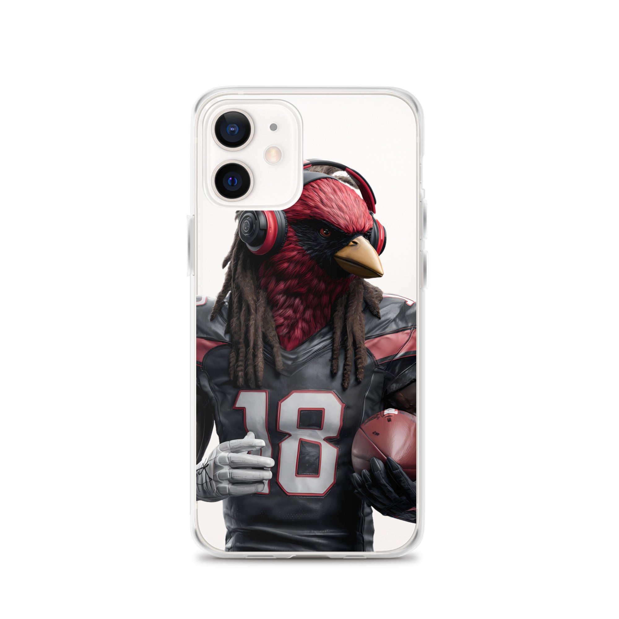 Cardinal 8 Clear Case for iPhone® iPhone 12