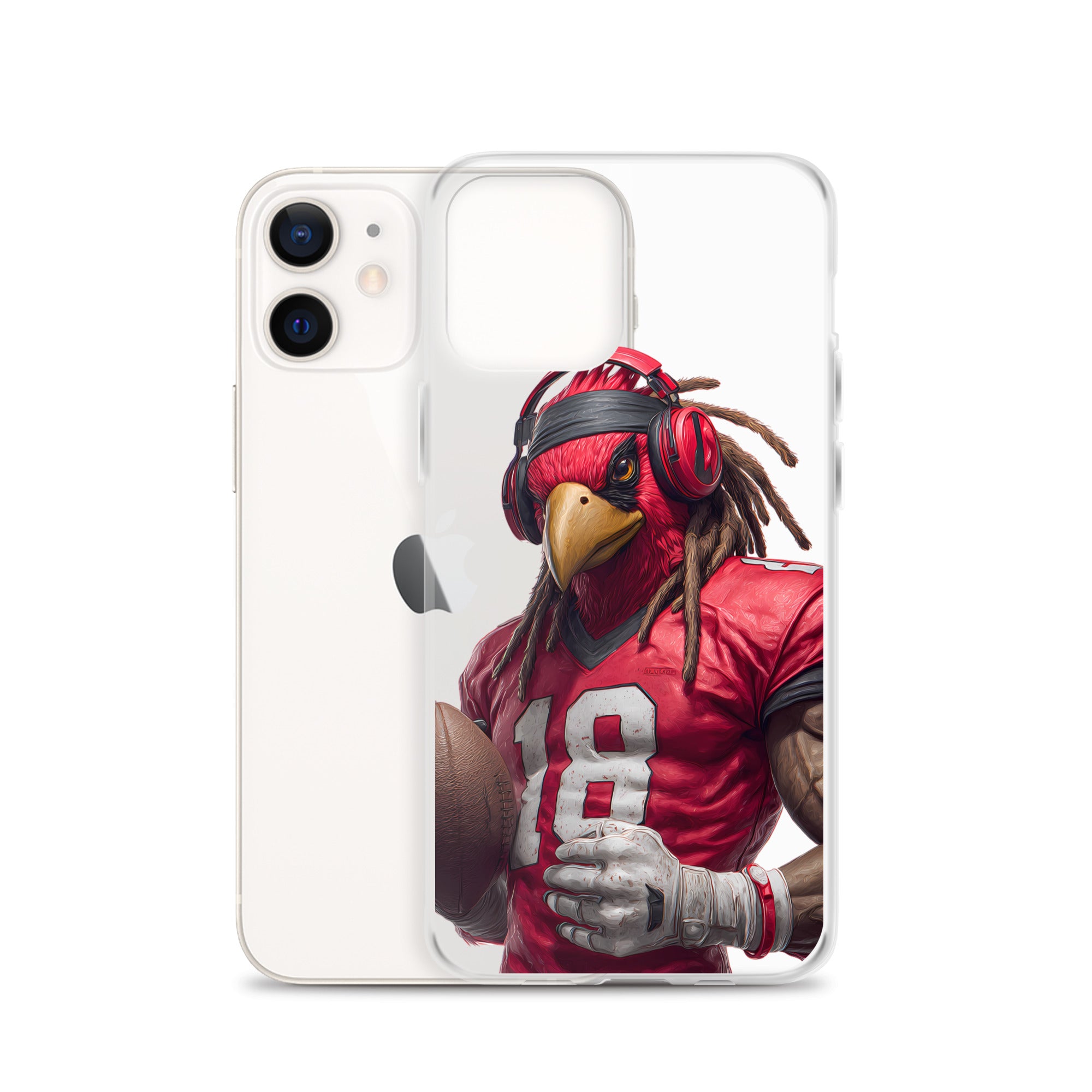 Cardinal 4 Clear Case for iPhone®