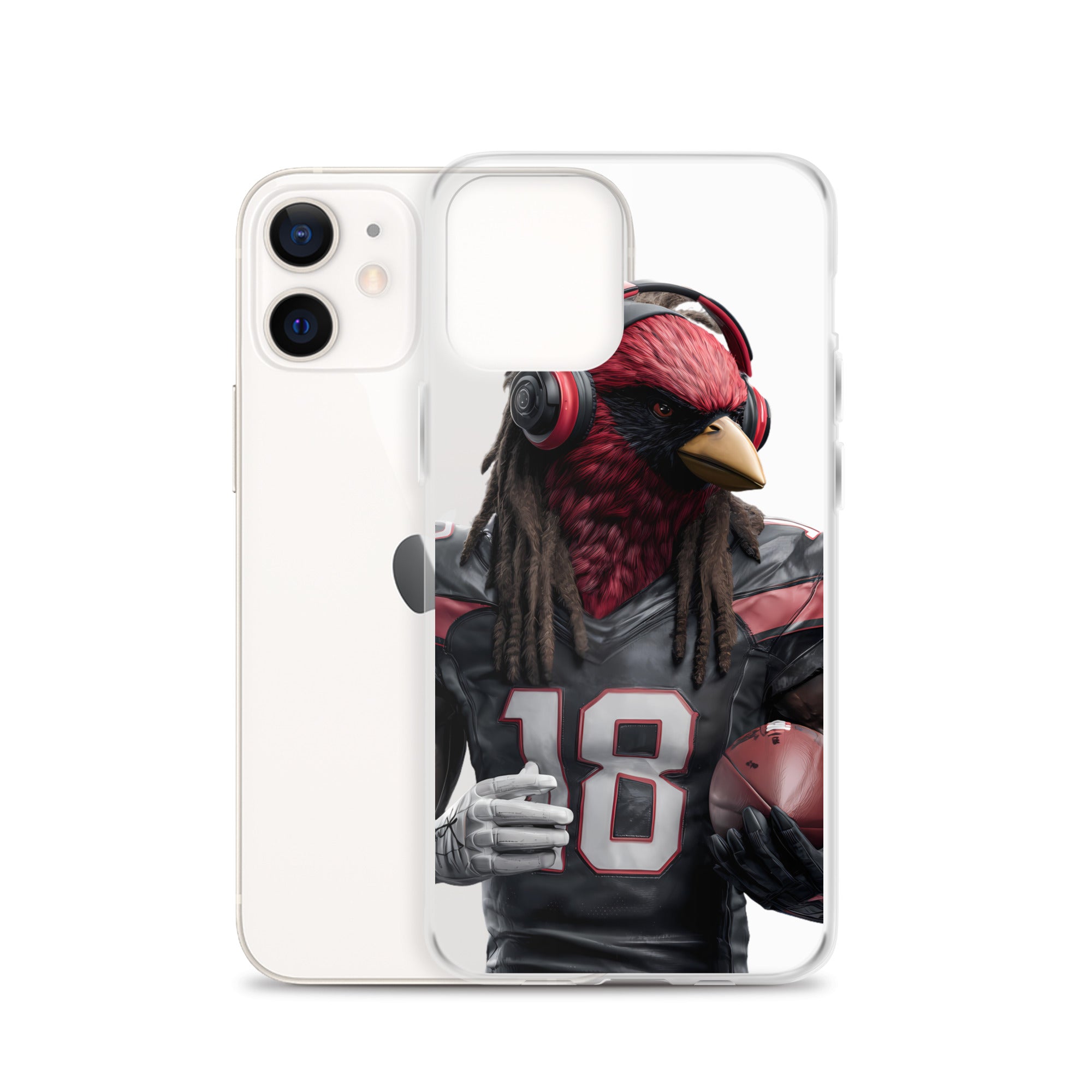 Cardinal 8 Clear Case for iPhone®