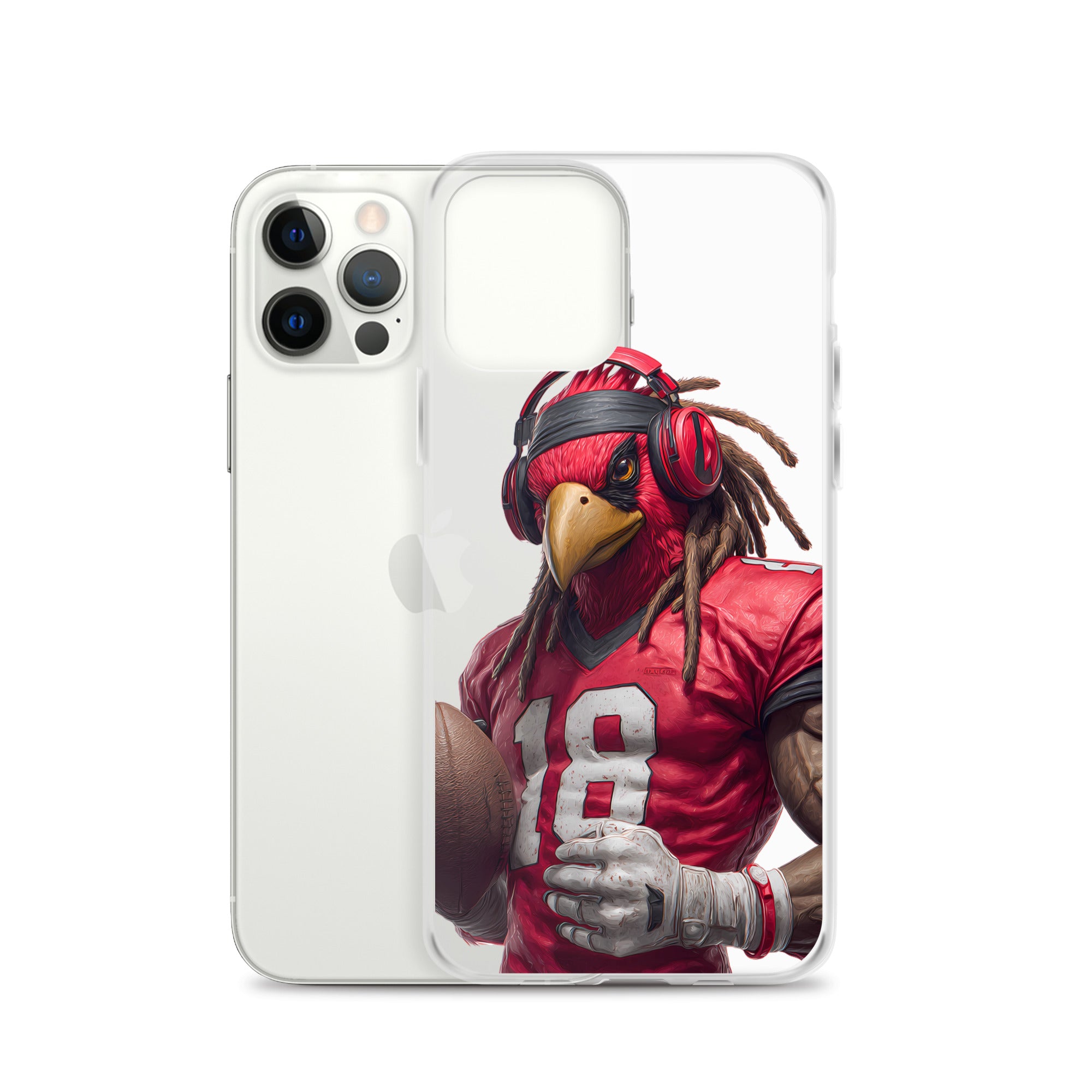Cardinal 4 Clear Case for iPhone®