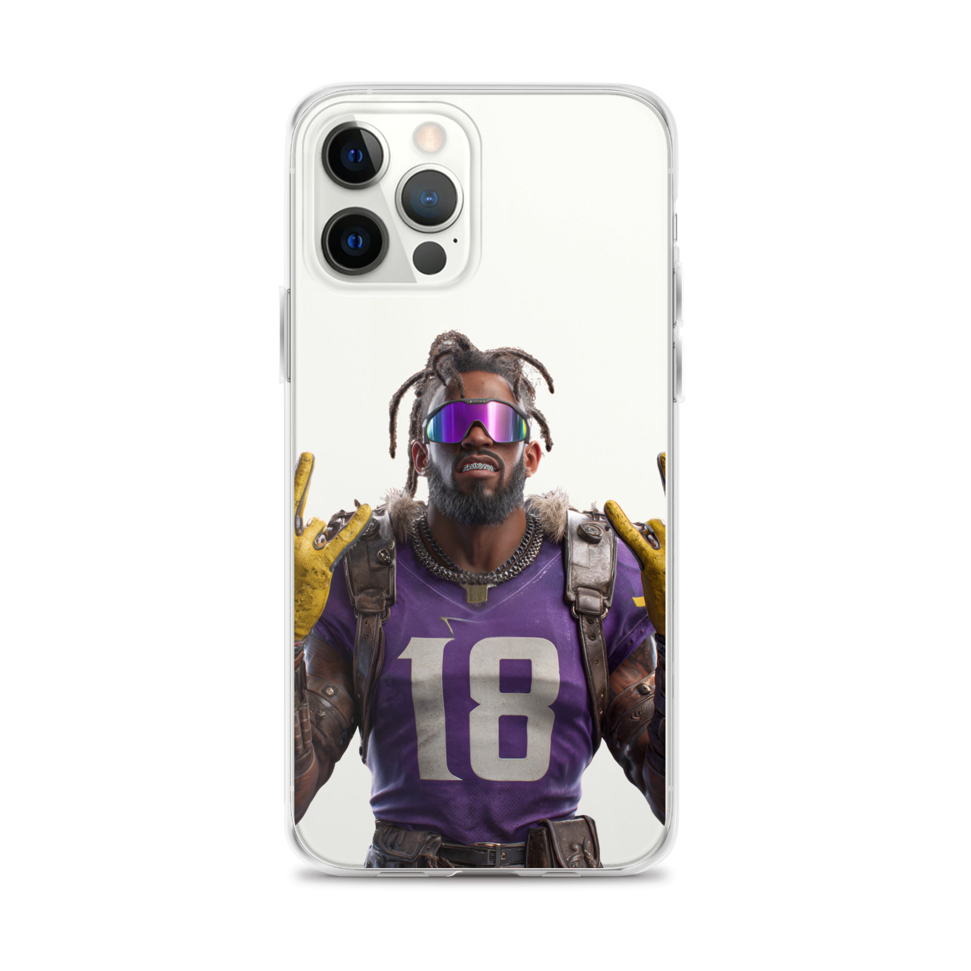 Viking 4 Clear Case for iPhone® iPhone 12 Pro Max