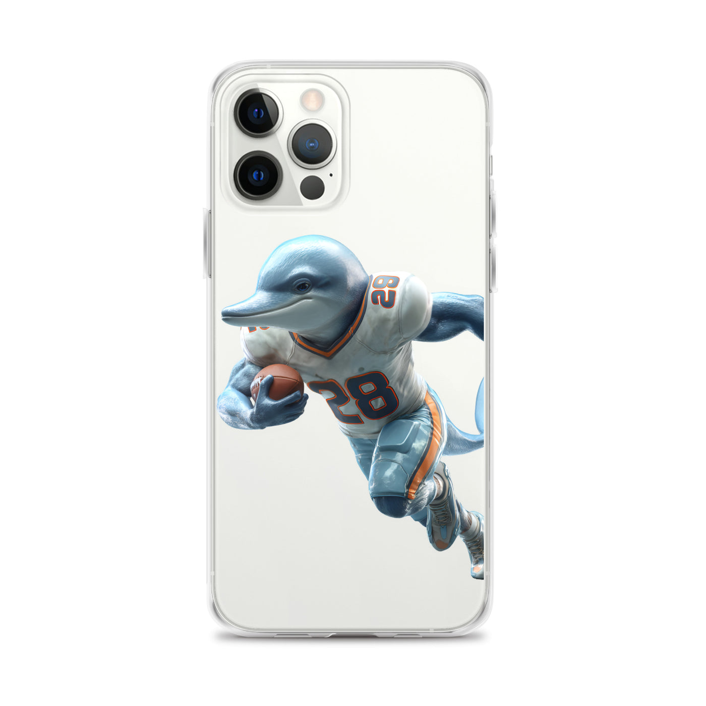 Dolphin 2 Clear Case for iPhone® iPhone 12 Pro Max