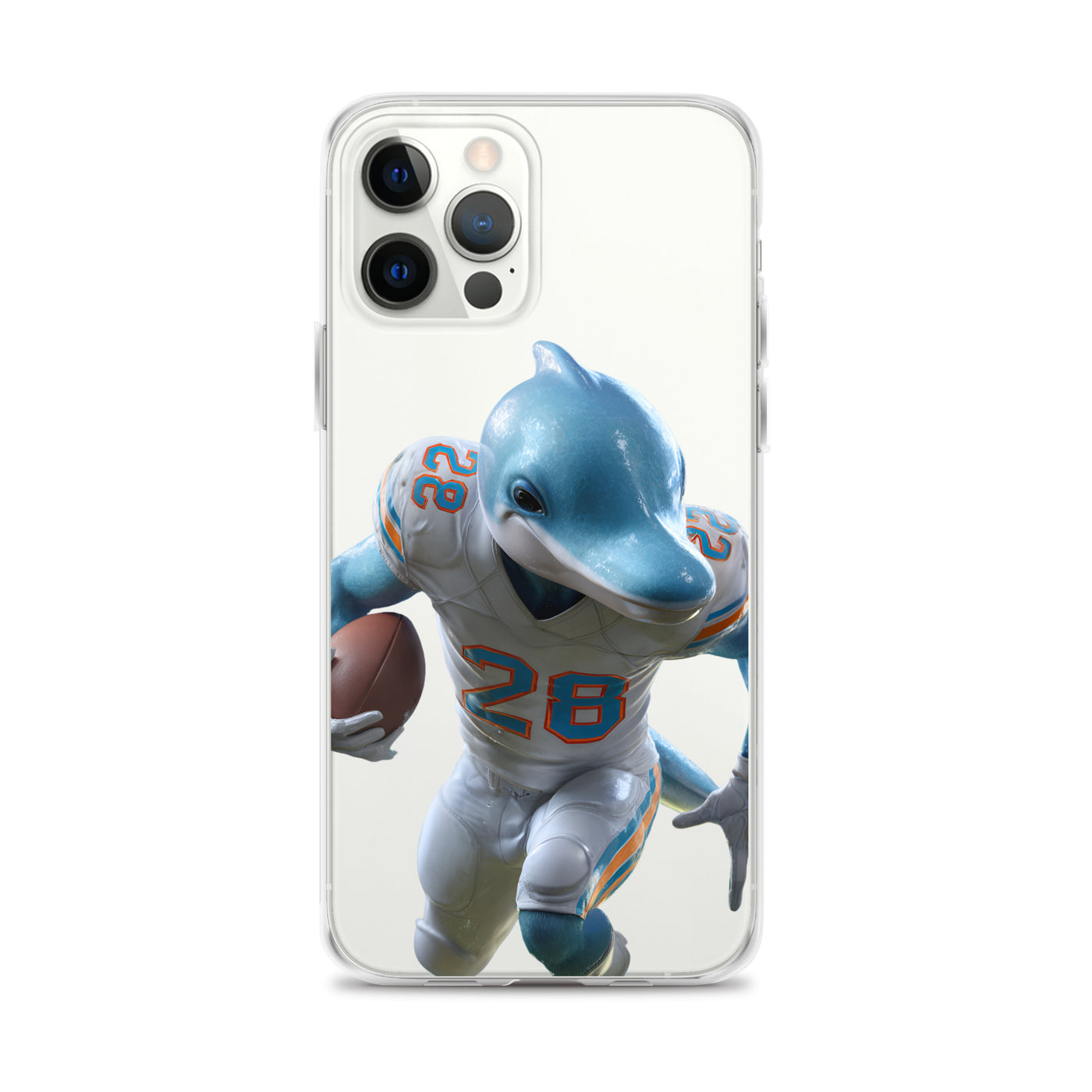 Dolphin 3 Clear Case for iPhone® iPhone 12 Pro Max