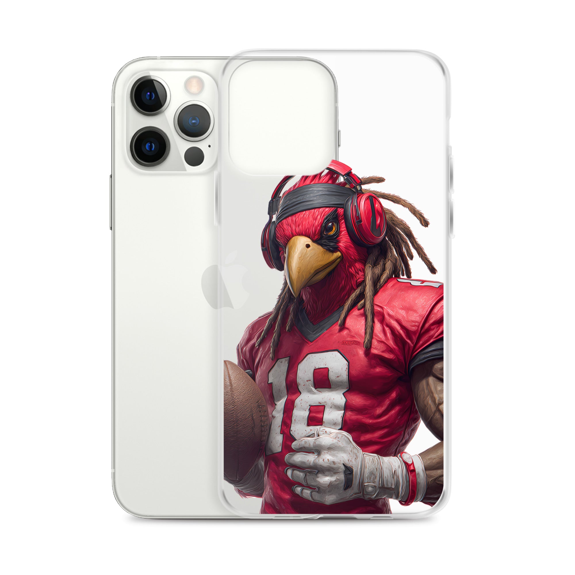 Cardinal 4 Clear Case for iPhone®