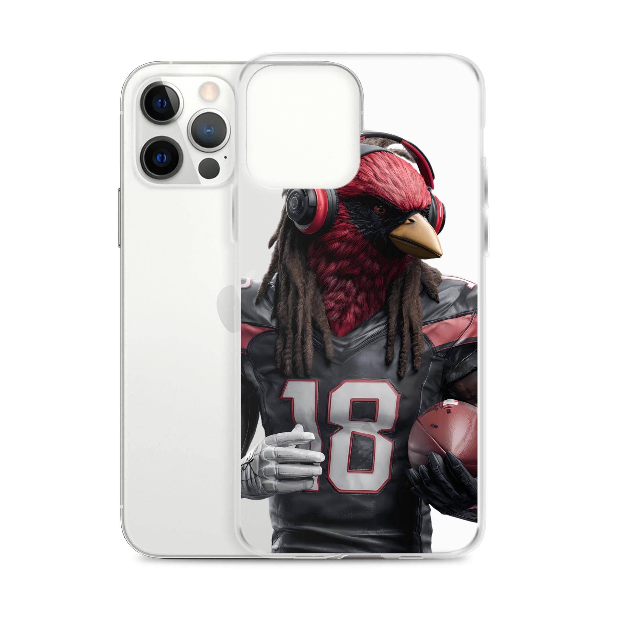 Cardinal 8 Clear Case for iPhone®