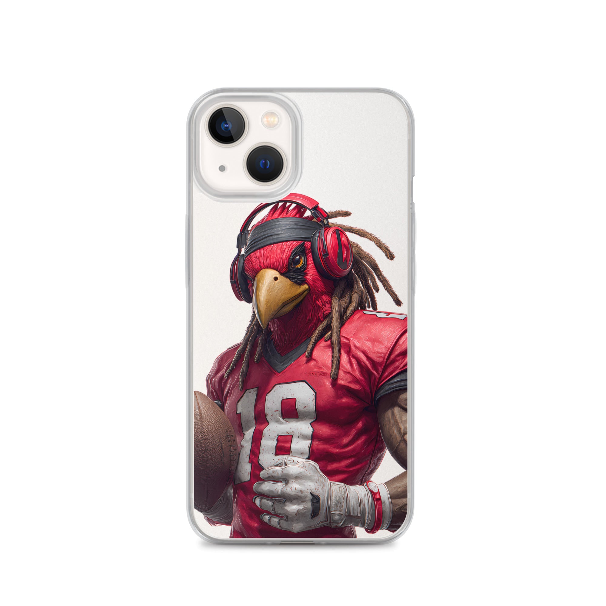 Cardinal 4 Clear Case for iPhone® iPhone 13